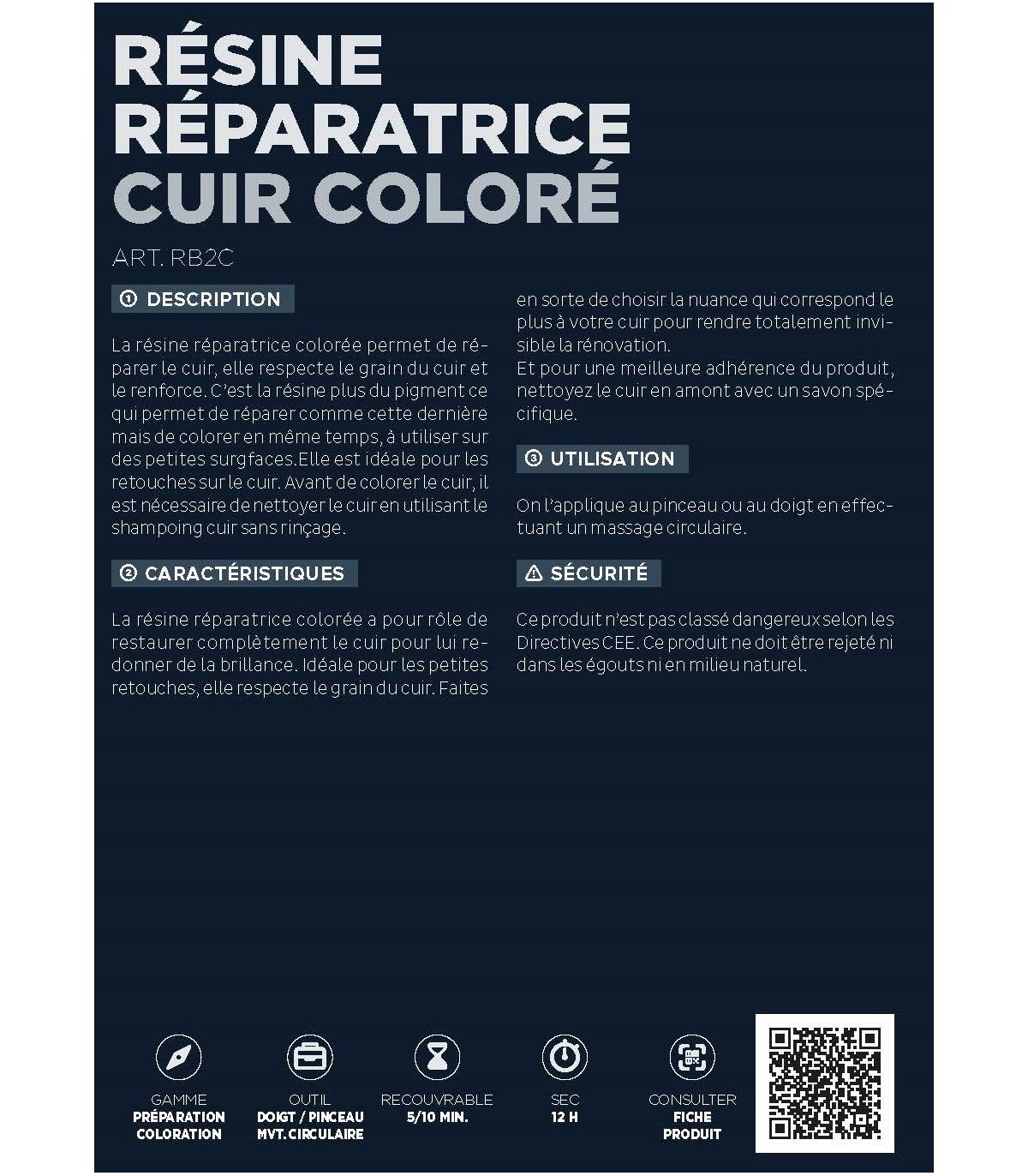 Kit De Réparation Cuir De Voiture - Temu France
