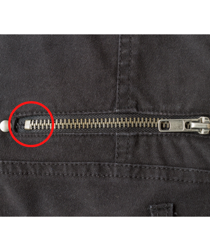2-pack zip stoppers for trouser fly, boots or a bag - Clip&Zip
