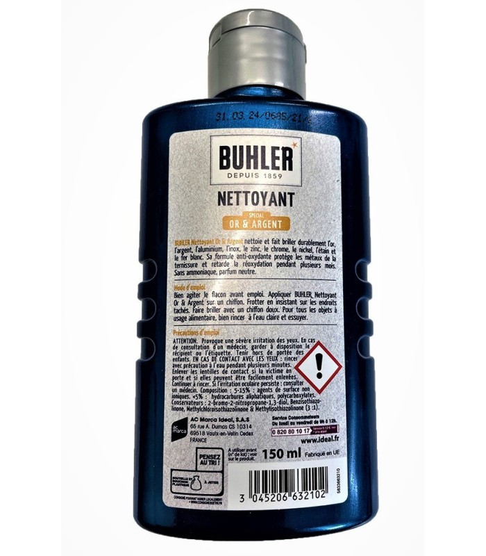 Nettoyant ARGENT / OR Buhler