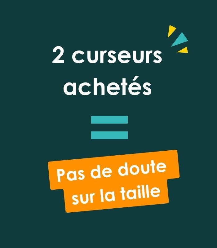 Pack 2 curseurs de réparation pour fermetures en plastique – Clip&Zip