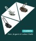 Pack 2 curseurs de réparation pour fermetures en plastique – Clip&Zip