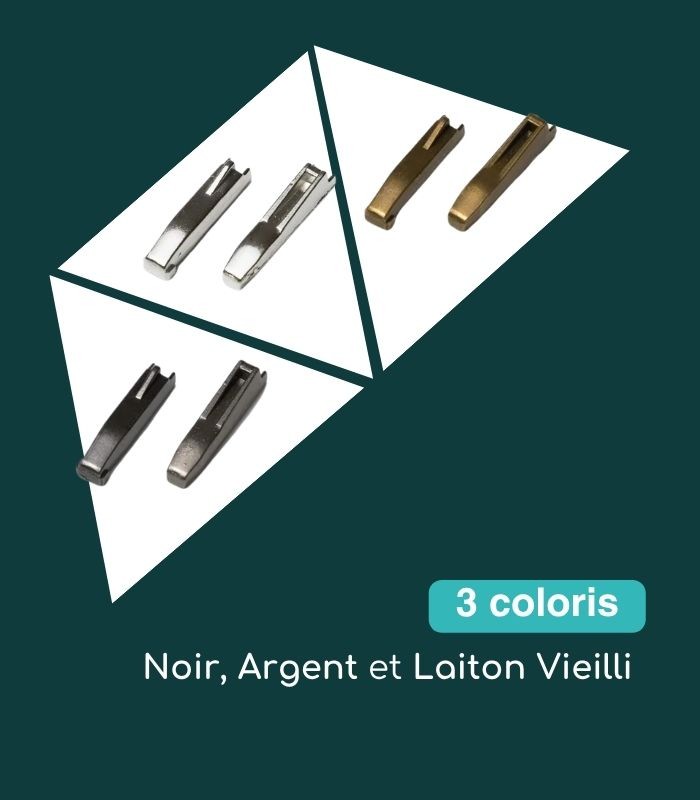 Manchons doubles pour fermeture à double ouverture