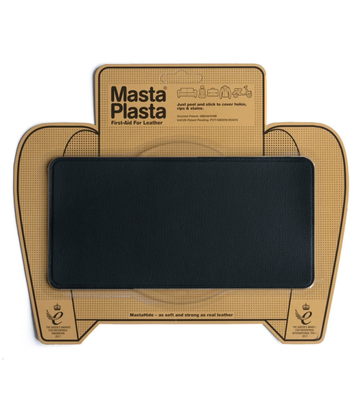 MastaPlasta Cinta autoadhesiva para reparación de cuero, color beige, 59.1  x 3.9 in, tapicería instantánea y reparación de arañazos en un rollo para