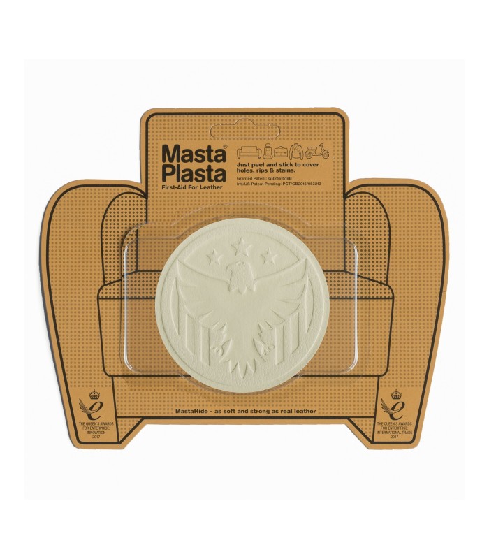 Patch Masta Plasta taille M réparation cuir 8x8cm aigle royal