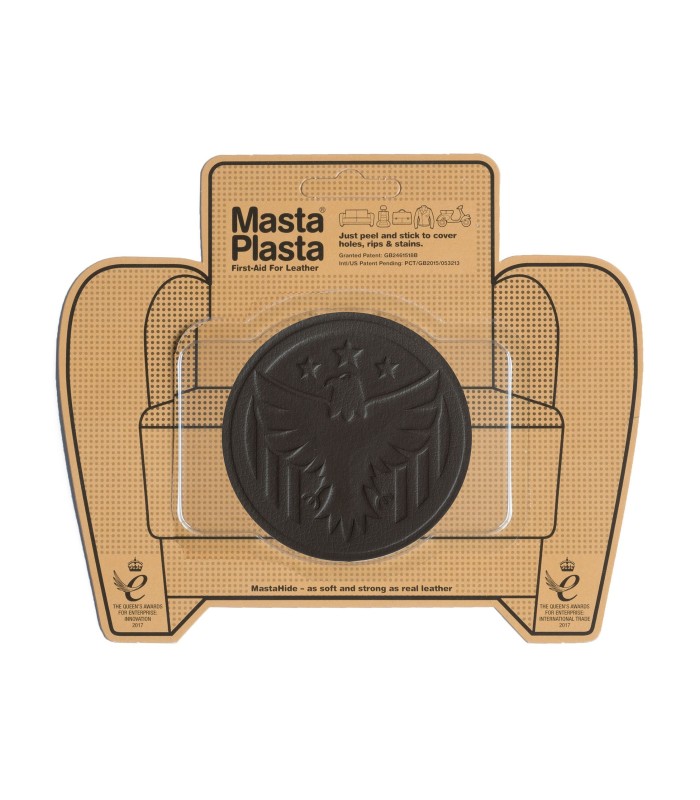 Patch Masta Plasta taille M réparation cuir 8x8cm aigle royal