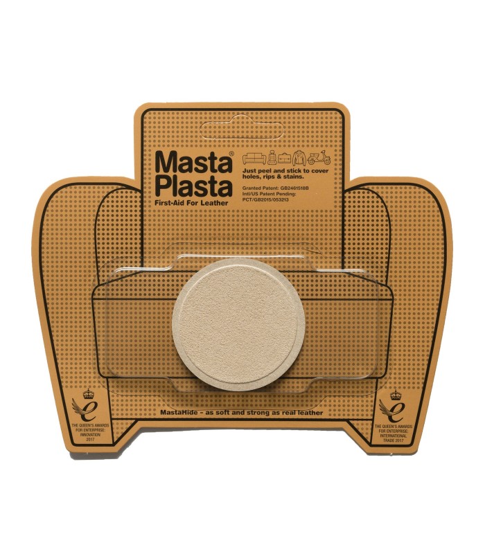 Patch Masta Plasta taille S réparation cuir suédé 5x5cm