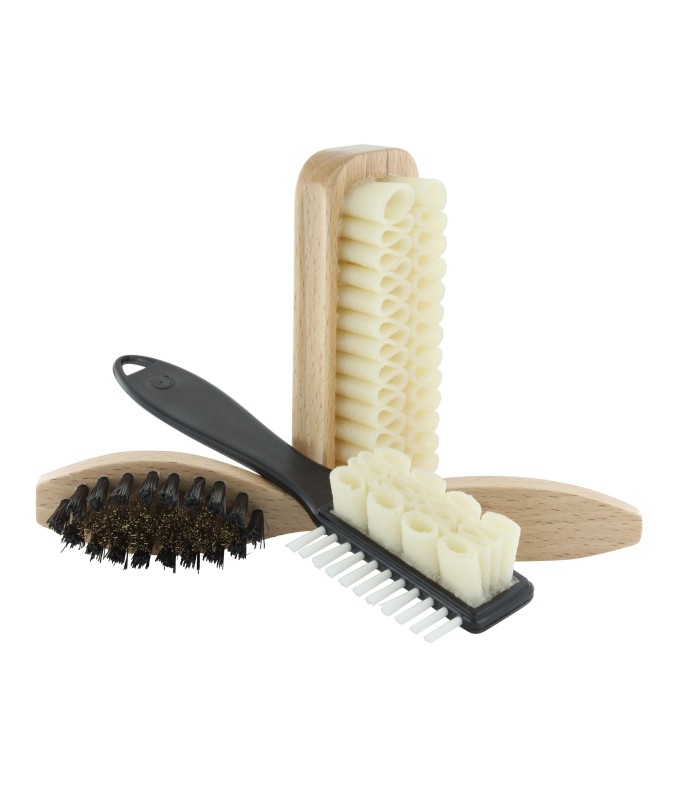 Brosse crêpe pour daim et nubuck