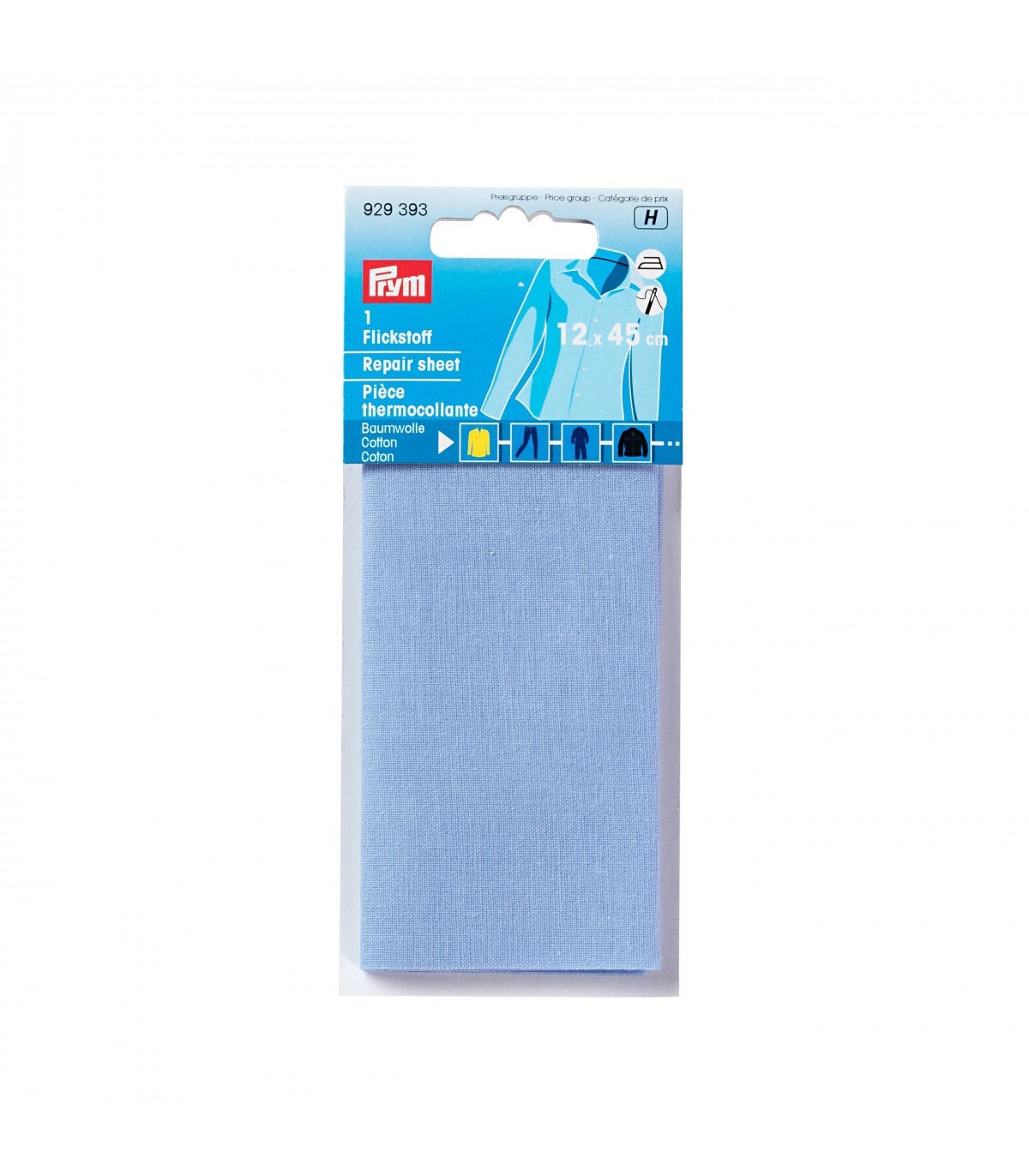 Pièce thermocollante tissu / Prym - Clip&Zip