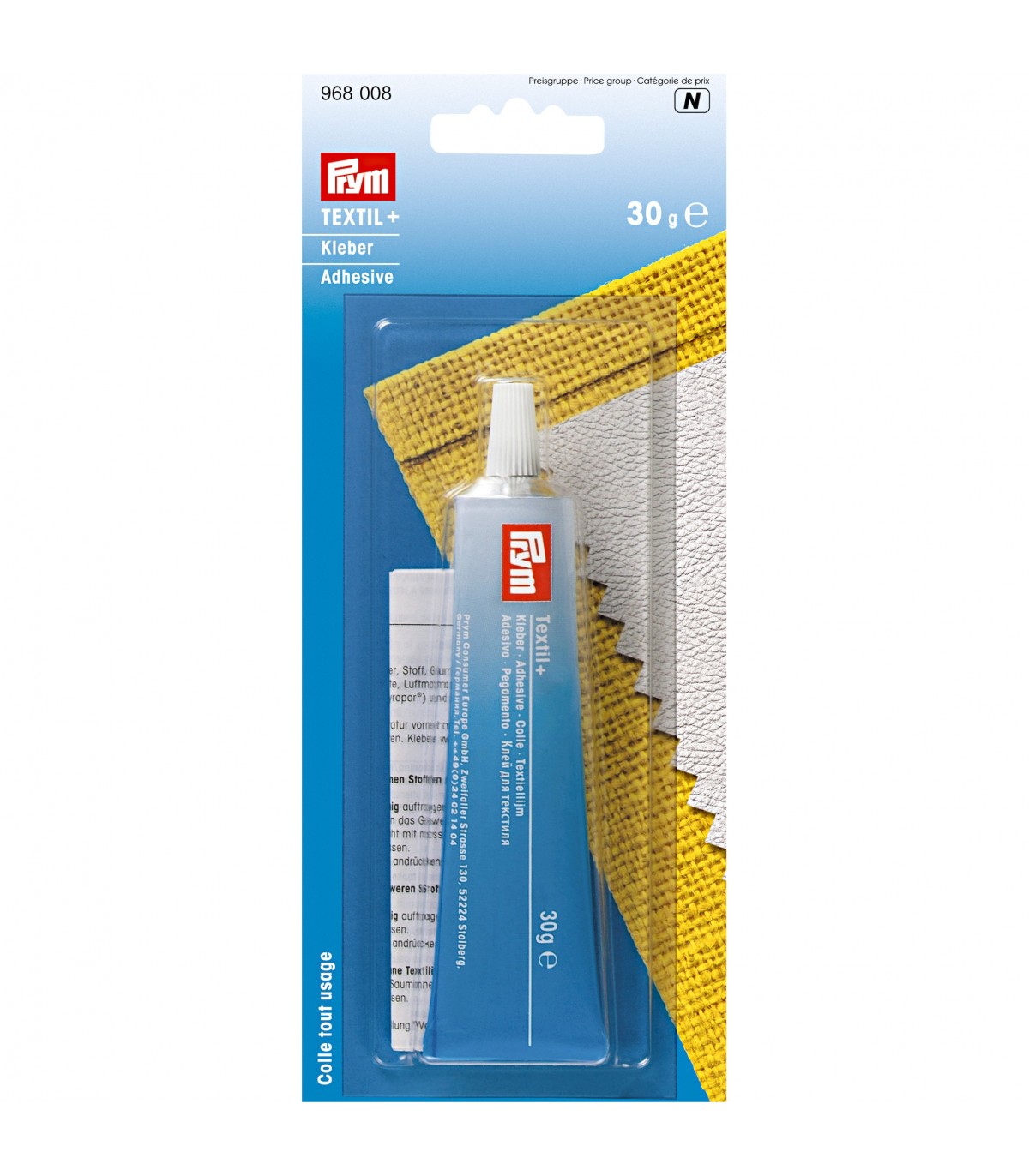 Colle textile / Prym - Clip&Zip