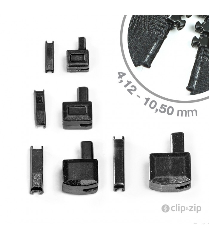 Clip&Zip case/replacement stop sleeve pack for zip