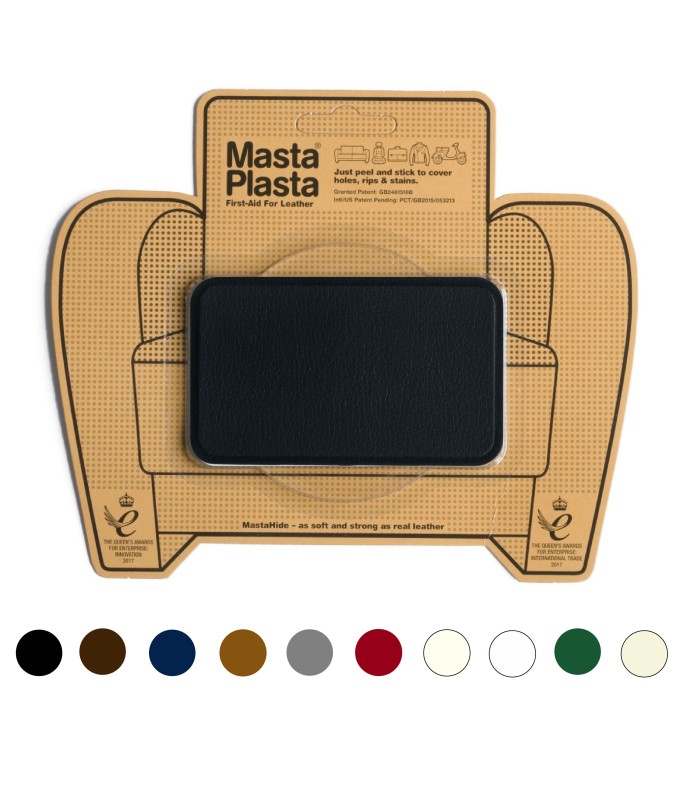 Patch Masta Plasta taille M réparation cuir 10x6cm