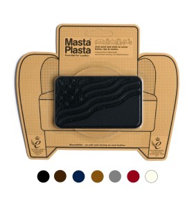 MastaPlasta Lederreparaturflicken selbstklebend Größe M 10x6cm - USA-Flagge