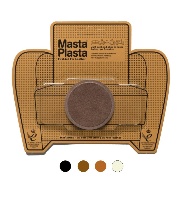 Patch Masta Plasta taille S réparation cuir suédé 5x5cm