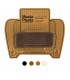 Patch Masta Plasta taille S réparation cuir suédé 10x4cm pansement