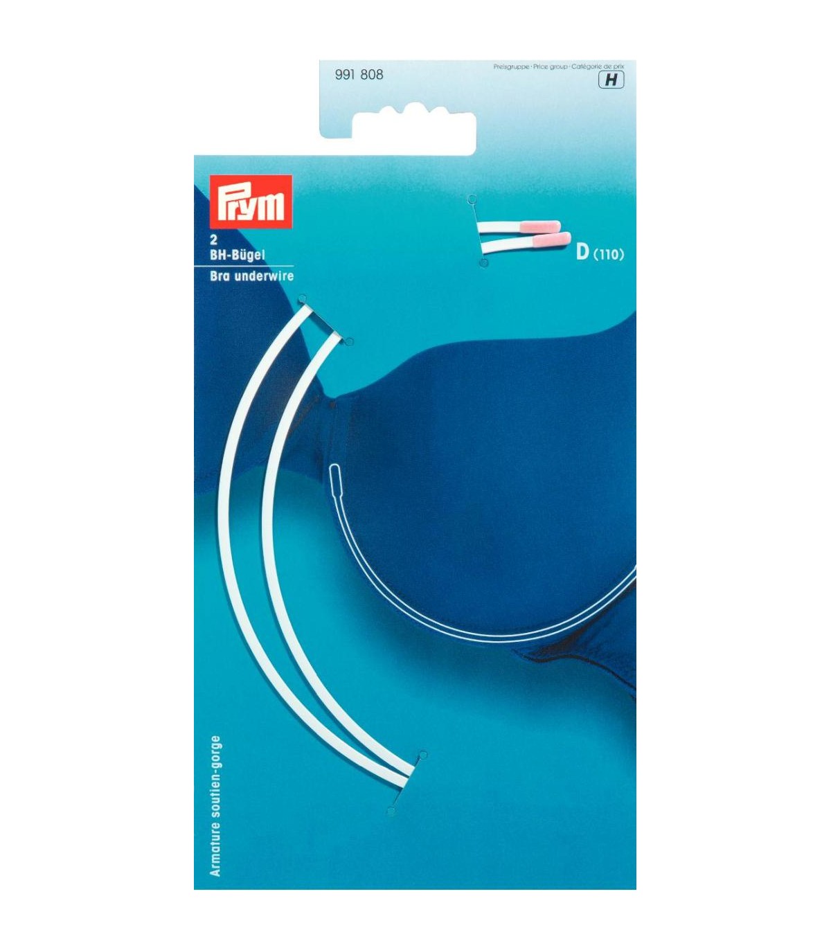 Armature De Soutien-gorge De Rechange Prym - Longueur 25,5 Cm - Neuf Avec étiquettes