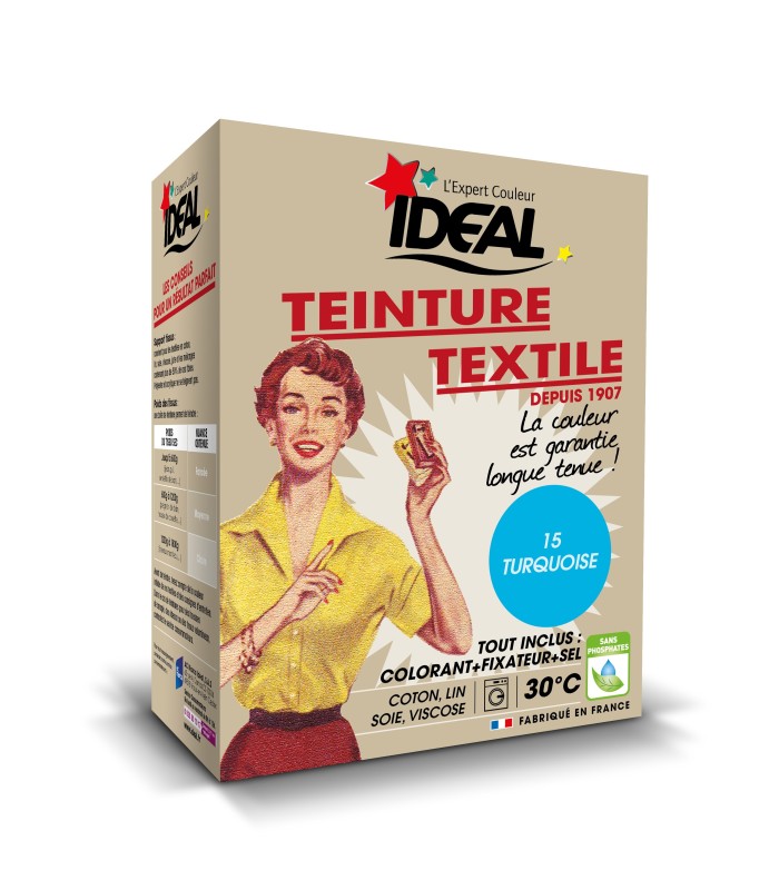 Teinture textile en poudre IDEAL