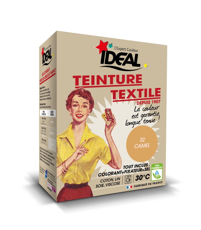 Teinture textile en poudre IDEAL