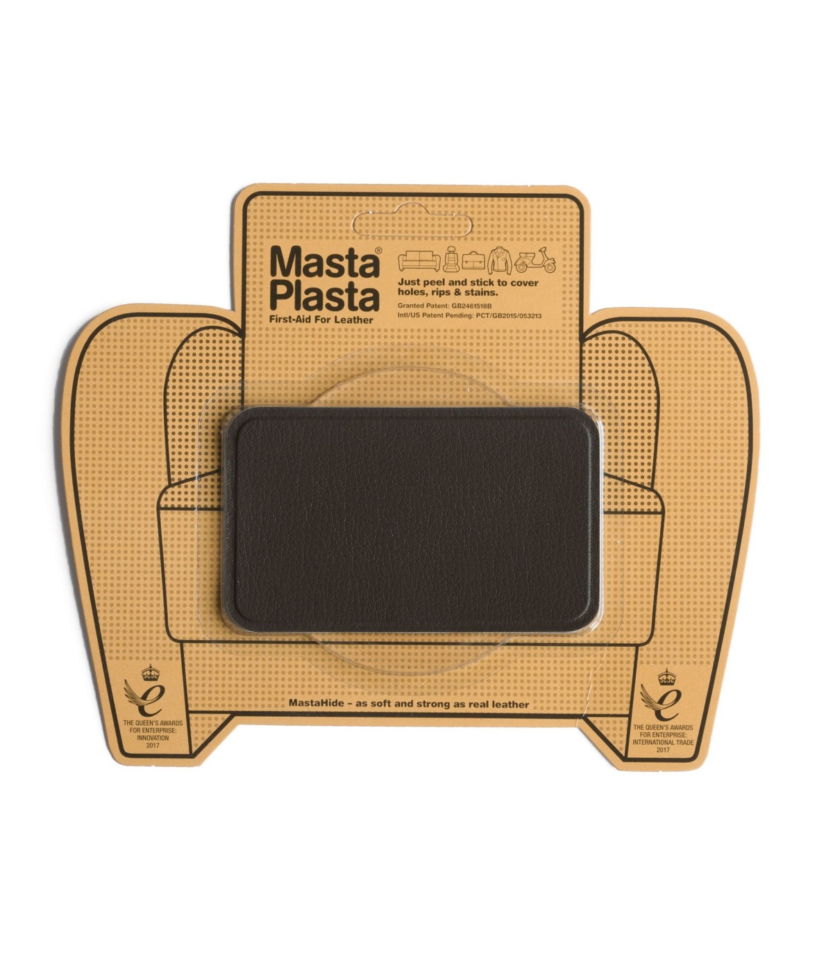 Patch autocollant cuir M / Masta-plasta - Clip&Zip