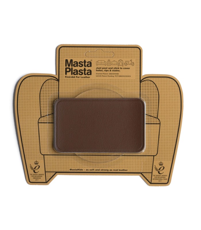 Patch Masta Plasta taille M réparation cuir 10x6cm