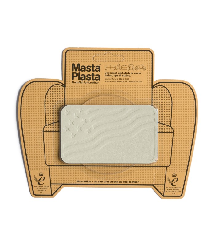 Patch Masta Plasta taille M réparation cuir 10x6cm drapeau USA