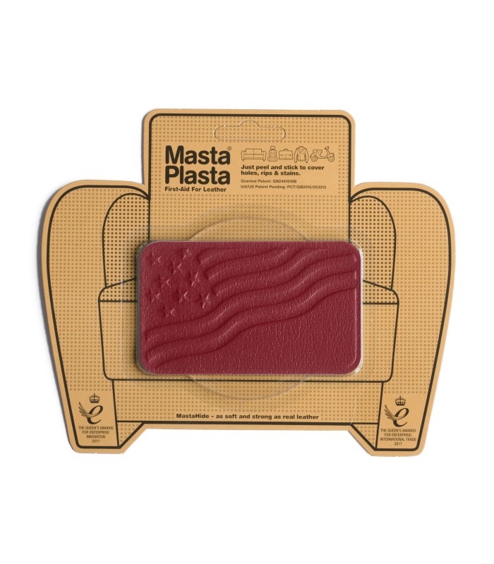 Patch Masta Plasta taille M réparation cuir 10x6cm drapeau USA