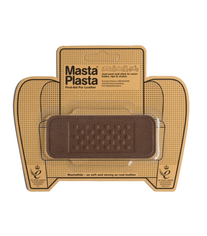 Patch Masta Plasta taille S réparation cuir 10x4cm pansement