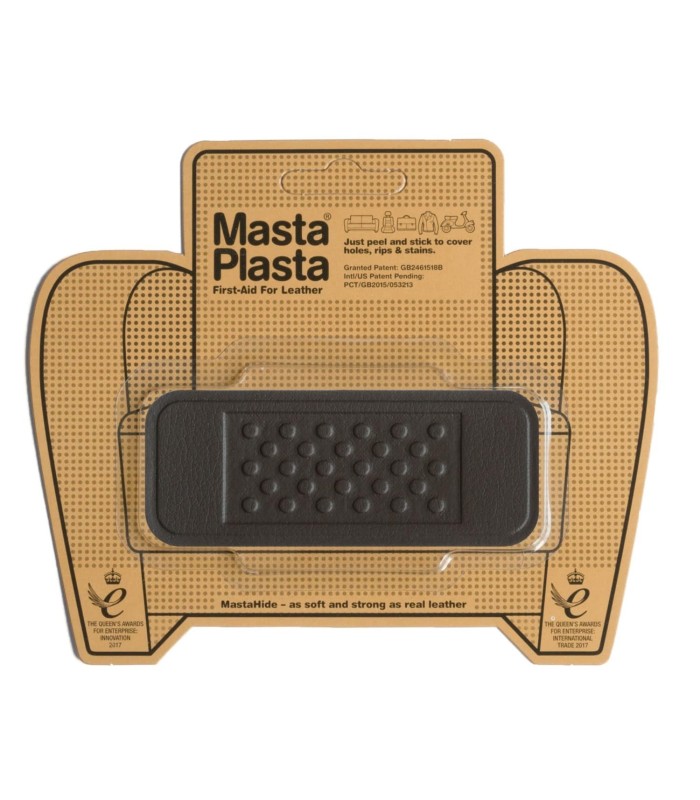 Patch Masta Plasta taille S réparation cuir 10x4cm pansement