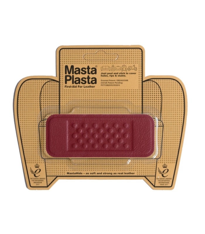 Patch Masta Plasta taille S réparation cuir 10x4cm pansement