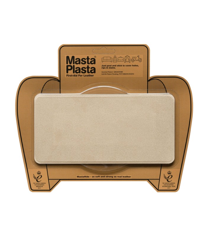 MastaPlasta selbstklebender Flicken Größe L Wildlederreparatur 20x10cm