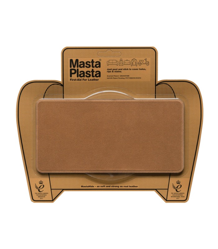 Patch Masta Plasta taille L réparation cuir suédé 20x10cm