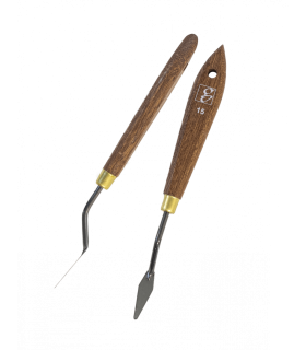 Spatule applicatrice souple pour mastic et colle cuir