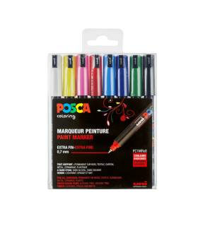 Marker für alle Oberflächen mit feiner Spitze PC1MR - POSCA