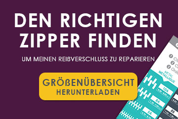 Den richtingen zipper finden