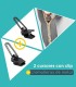 Pack de 2 deslizadores de reparación para cremalleras metálicos - Clip&Zip