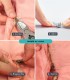 Pack de 2 deslizadores de reparación para cremalleras metálicos - Clip&Zip