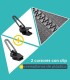 Pack de 2 deslizadores de reparación para cremalleras de plástico - Clip&Zip