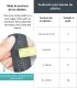 Pack de 2 deslizadores de reparación para cremalleras de plástico - Clip&Zip