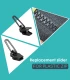 Clip-on plastic zip slider for zip repair - Clip&Zip