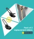 2-pack metal zip replacement slider kit - Clip&Zip