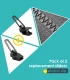 Multipack plastic zip sliders for zip repair - Clip&Zip