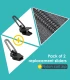2-pack coil zip slider replacement for nylon zip - Clip&Zip