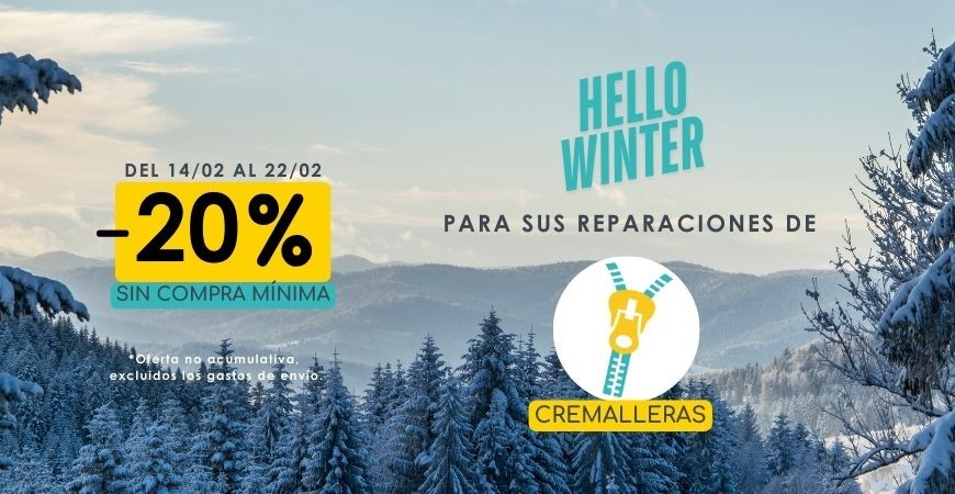 Promoción HelloWinter: 20 % de descuento sin código ni compra mínima 