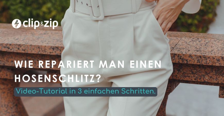 Wie repariert man den Reißverschluss einer Hosenschlitz? [VIDEO-ANLEITUNG]