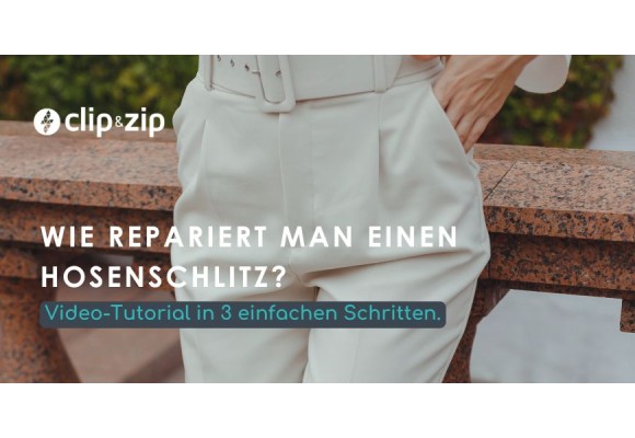 Wie repariert man den Reißverschluss einer Hosenschlitz? [VIDEO-ANLEITUNG]