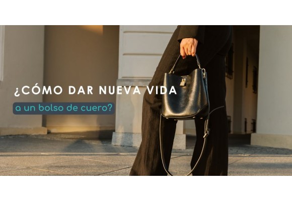 ¿Cómo dar nueva vida a un bolso de cuero estropeado?