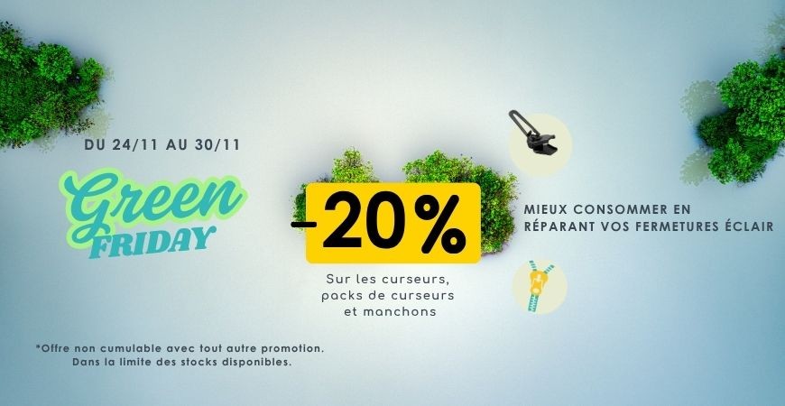 Promotion Green Friday : -20% 