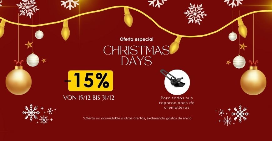 Promoción Christmas Days : -15% 