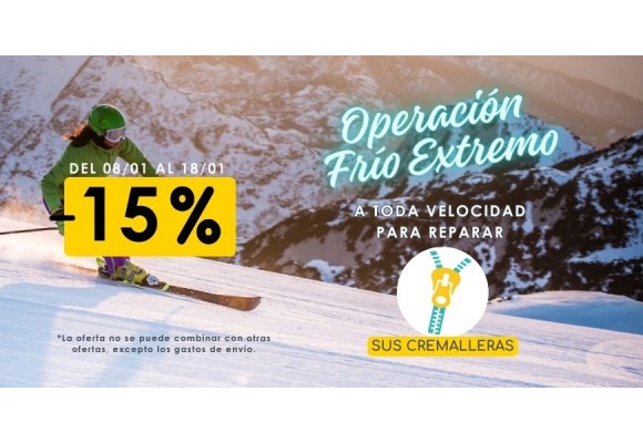 Promoción "Operación Frío Extremo": -15%