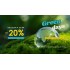 Promoción «Green Days»: 20 % de descuento sin importe mínimo de compra.
