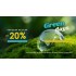 Aktion „Green Days“: 20 % Rabatt ohne Mindestbestellwert.
